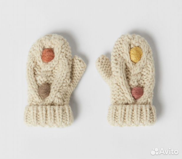 Детские варежки zara kids