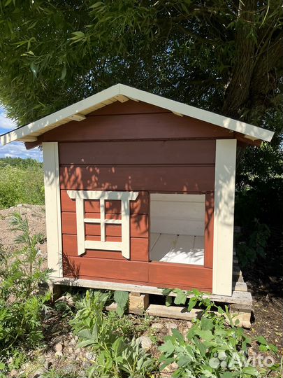 Будка для собаки утепленная новая