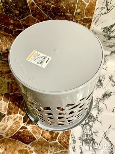 Корзина для бумаг 26х26 10л Бытпласт пластик