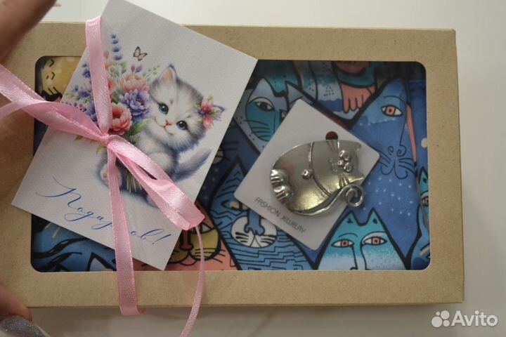 Платок Питерские коты