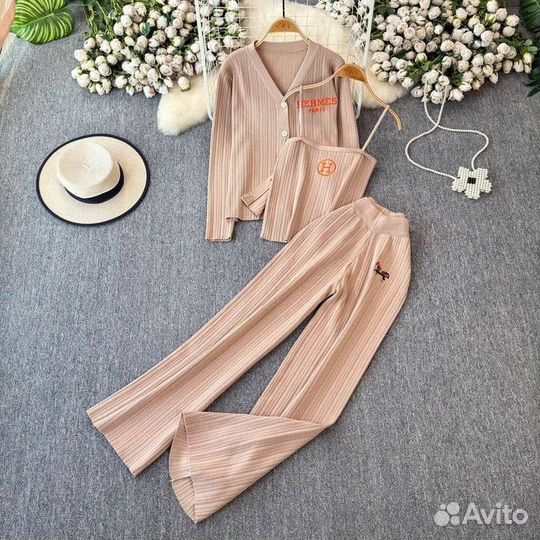 Костюм тройка женский hermes