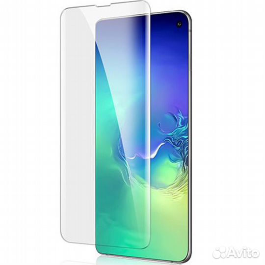 Защитное стекло с Уф клеем Nano Optics изогнутое