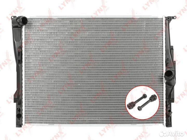 Lynxauto RB-2069 Радиатор охлаждения паяный AT