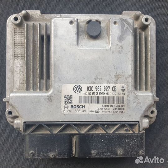 Блок управления двигателя cave fabia