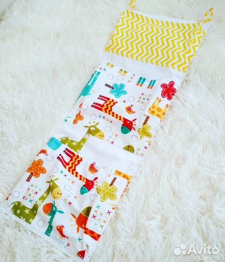 Карманы в кабинку для детского сада