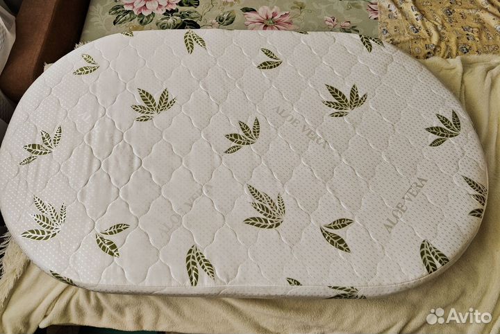 Матрас детский овальный 125*75