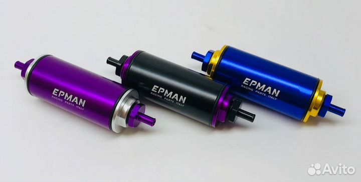 Топливный фильтр под шланг 8 мм (разные цвета) (Фиолетовый)