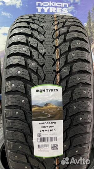 Nokian Tyres Hakkapeliitta 9 SUV 275/45 R20 и 305/40 R20 110T