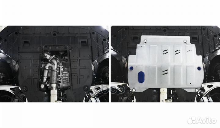 Rival) Защита картера и кпп Infiniti JX 35 (Ал