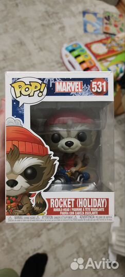 Funko pop 531 rocket holiday