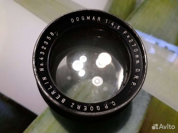 Объектив догмар германия 1943 Г