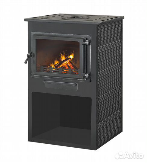 Камин этна (Панорама) с плитой 