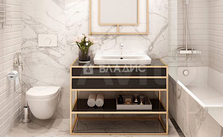 2-к. квартира, 105,6 м², 10/18 эт.