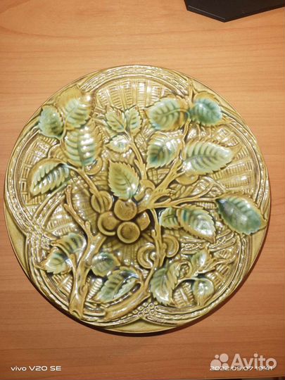 Тарелка декоративная винтаж