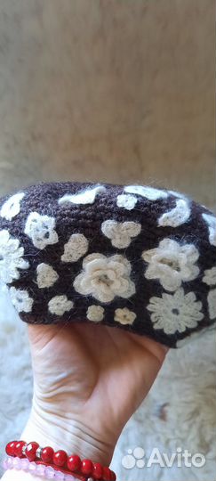 Берет женский зимний