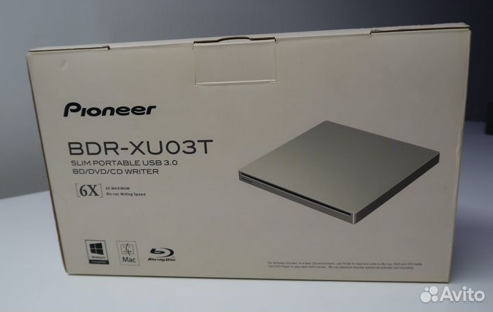 Blu-Ray RW Привод Pioneer BDR-XU03T