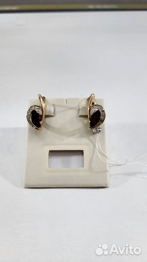 Золотые серьги (L43)