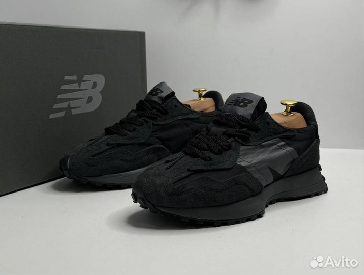 Кроссовки new balance 327 черные