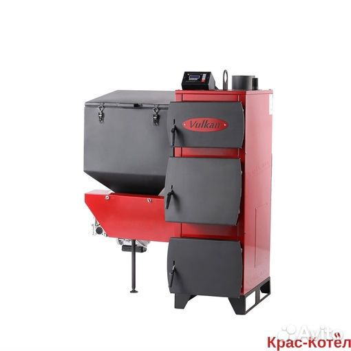 Автоматический котел на твердом топливе Vulkan EKO