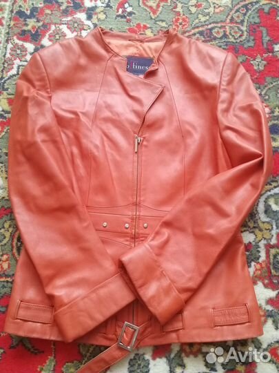 Куртка кожаная женская