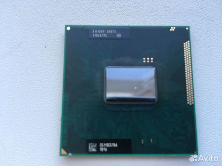 Процессор для ноутбука Intel Pentium B940