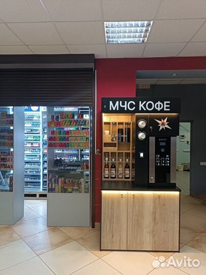 Кофейня самообслуживания, кофейная стойка