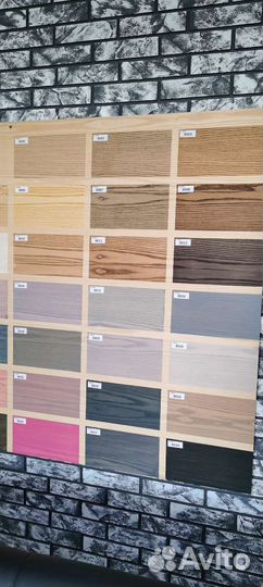 Стеновые панели из массива