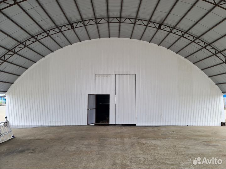 Ангар арочный, профлист 8*20*3