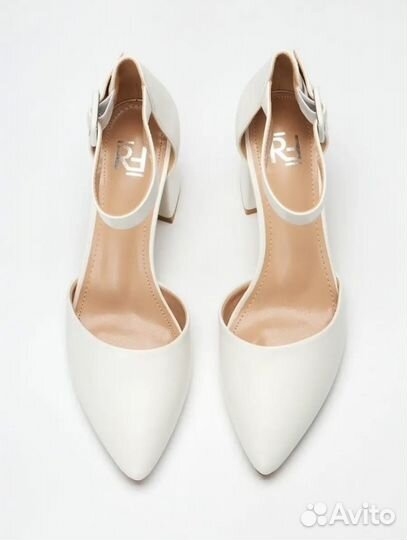 Свадебные туфли на каблуке
