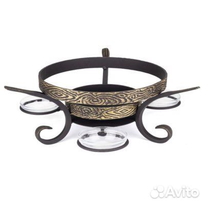 Садж чугунный с подставкой