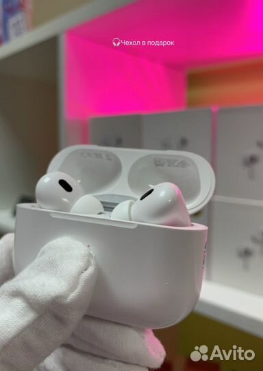 Airpods Pro 2 Premium + чехол/ новые наушники