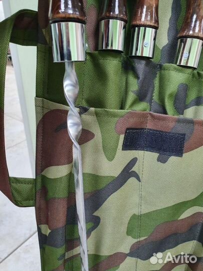 Набор шампуров для пикника. Новый