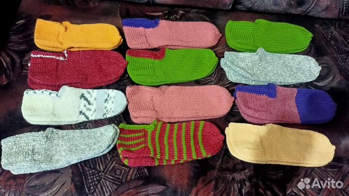Следки, подследники вязаные, носки
