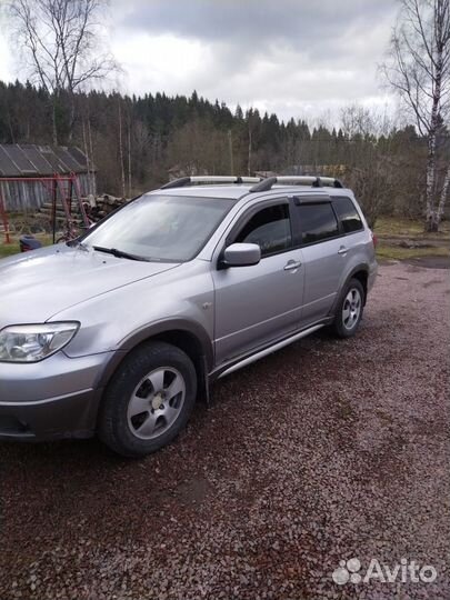 Mitsubishi Outlander 2.4 AT, 2006, 435 000 км