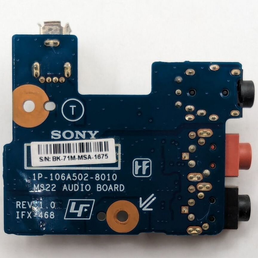 [1P-106A502-8010] Дополнительная Плата 1p-106a502-8010, Sony Vaio Vg
