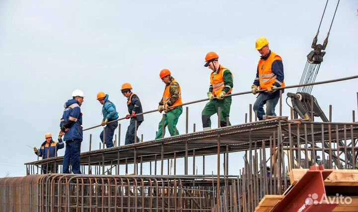 Разнорабочий на стройку, проживание питание билеты