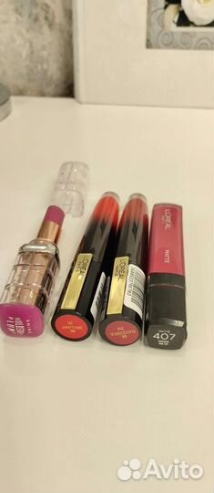 Блески и помады для губ Лореаль