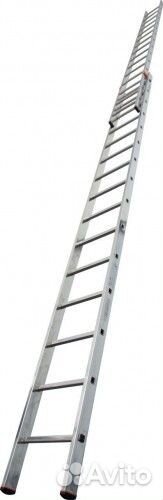 Лестница выдвижная двухсекционная krause monto fabilo 2х15 120939