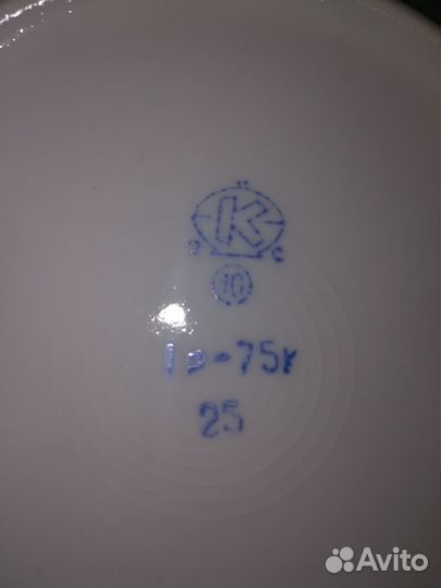 Тарелки СССР