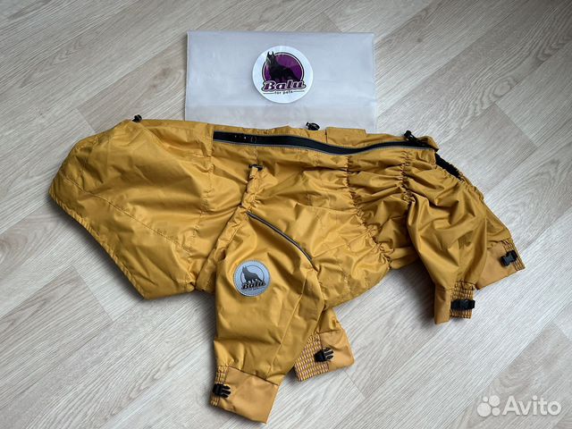 Дождевик с капюшоном для кобеля новый