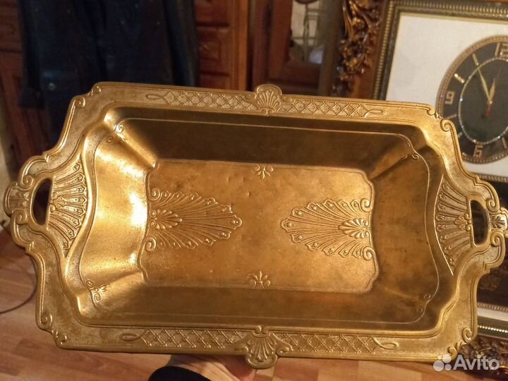 Антикварный поднос из финляндии