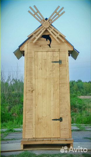 Уличный туалет от производителя Ю789