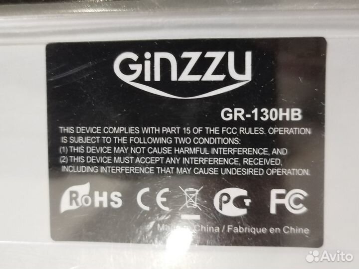 Картридер ginzzu GR-130HB