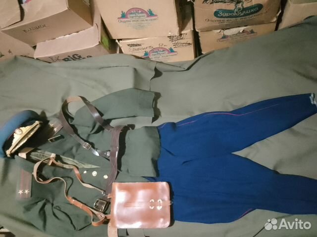 Комплект формы офицера СССР
