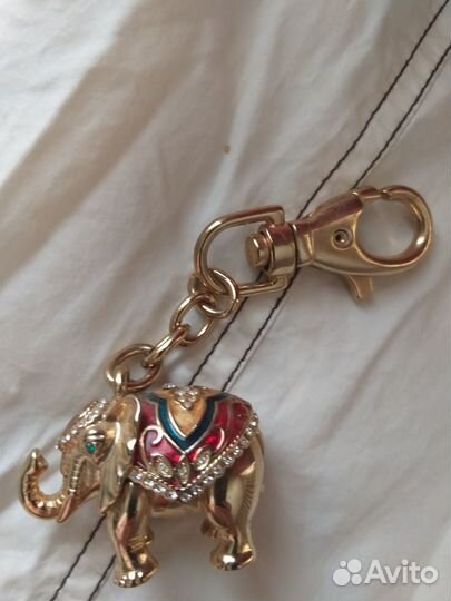Брелок для ключей или сумки, очень красивый, слон