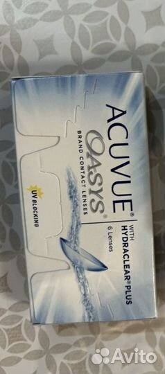 Линзы acuvue oasys