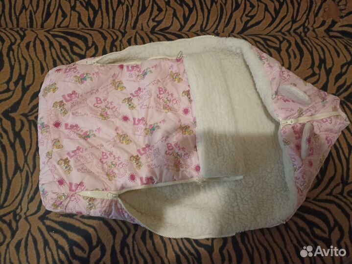 Зимний вкладыш в коляску