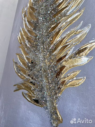 Картина рельефная