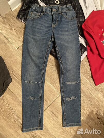 Вещи пакетом на мальчика 134 140