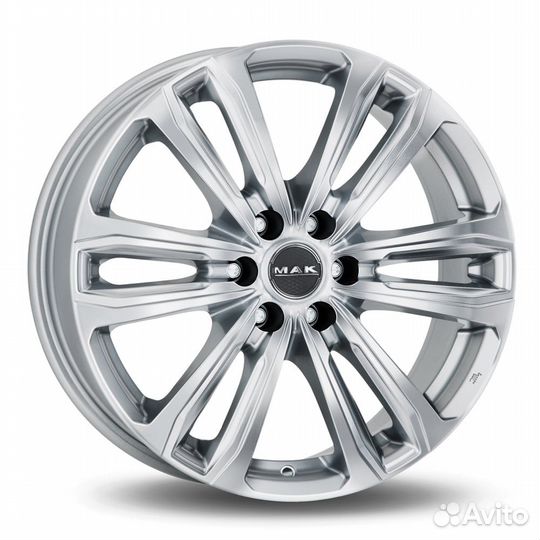 R17 6x139,7 7,5J ET30 D112 MAK Safari 6 Silver